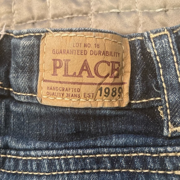 Place Dark Wash Ruffle Flare Jeans. 24 Months. - Picture 4 of 6